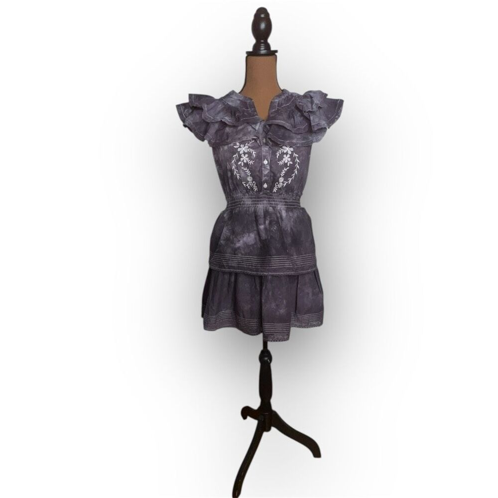 Loveshackfancy X Target, Charcoal Unique Tie Dyed… - image 2